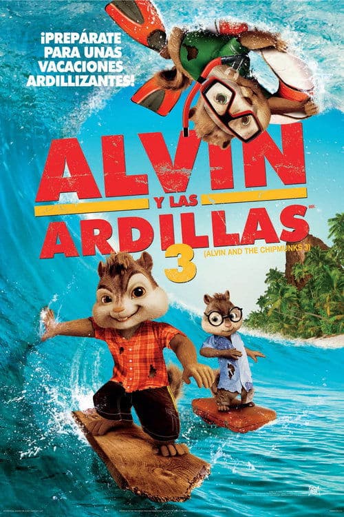 Póster de Alvin y las ardillas 3