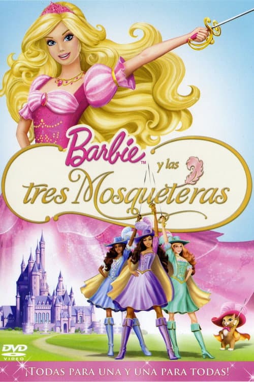 Póster de Barbie - Las tres mosqueteras