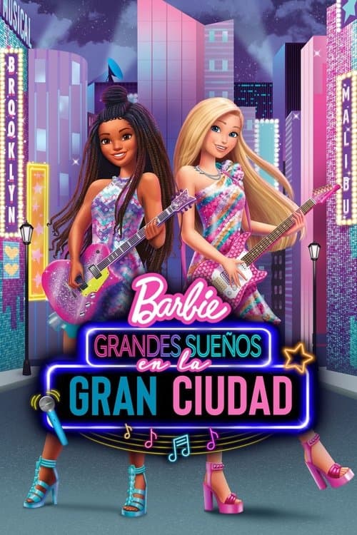 Póster de Barbie - Grandes sueños en la gran ciudad