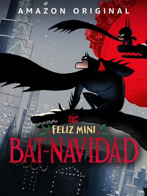Póster de  Feliz Mini Bat Navidad