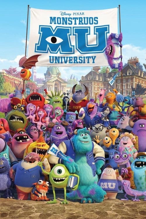 Póster de Monstruos - Monster 2 - University