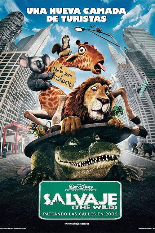 Póster de Salvaje - The wild - Vida salvaje