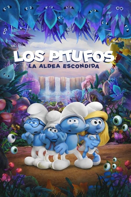 Póster de Los Pitufos - La aldea escondida