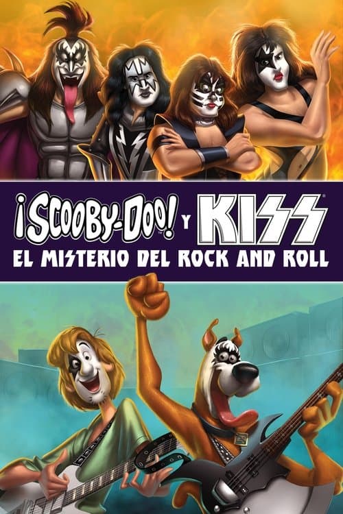 Póster de Scooby Doo -  Kiss Rock and Roll Mystery - Conoce a Kiss - Misterio a ritmo de Rock and Roll