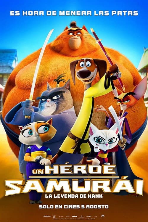 Póster de Un heroe samurai - La leyenda de Hank 