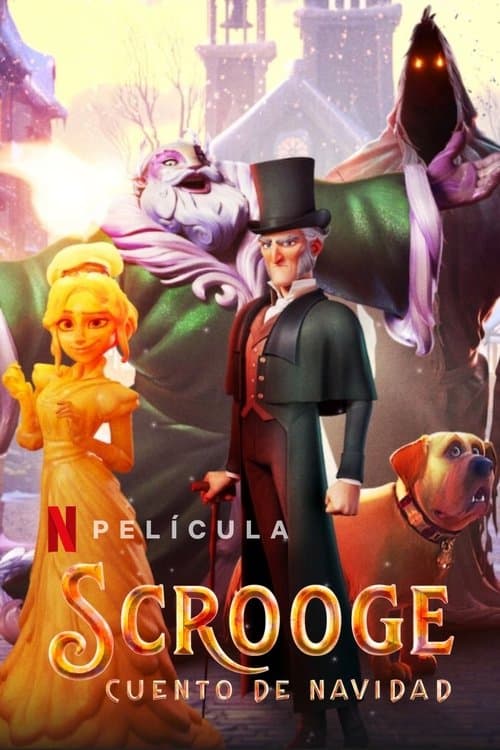 Póster de Scrooge - Cuento de Navidad