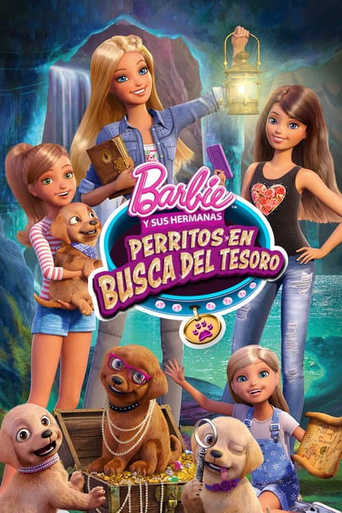 Póster de Barbie - Barbie y sus hermanas - Perritos en busca del tesoro