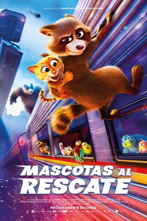 Póster de Pets on a train - Mascotas al rescate