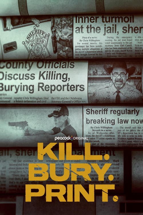 Póster de Kill. Bury. Print.