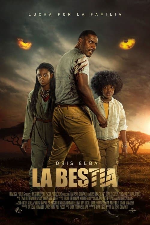 Póster de Beast - La bestia 2022