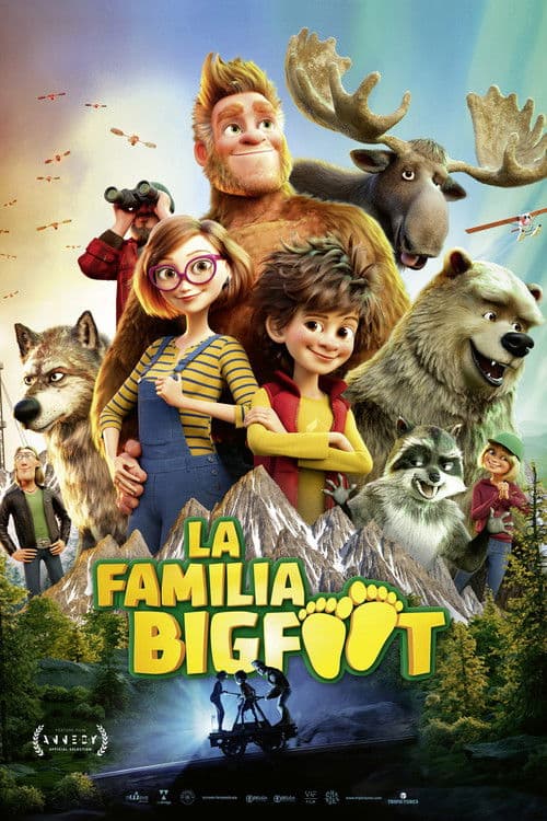 Póster de Bigfoot Family - La familia Bigfoot