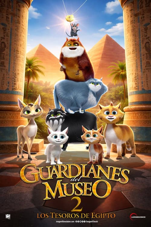 Póster de Guardianes del museo 2 - Cats In The Museum 2